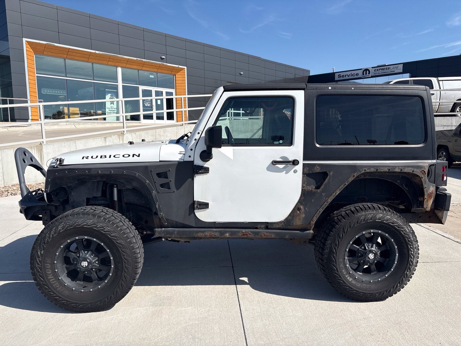 Used 2012 Jeep Wrangler Rubicon with VIN 1C4BJWCG4CL290991 for sale in Hastings, NE