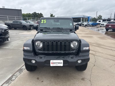 2025 Jeep Wrangler WRANGLER 4-DOOR SPORT S