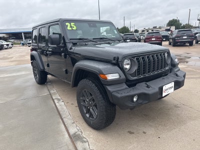 2025 Jeep Wrangler WRANGLER 4-DOOR SPORT S