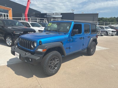 2025 Jeep Wrangler WRANGLER 4-DOOR SPORT S