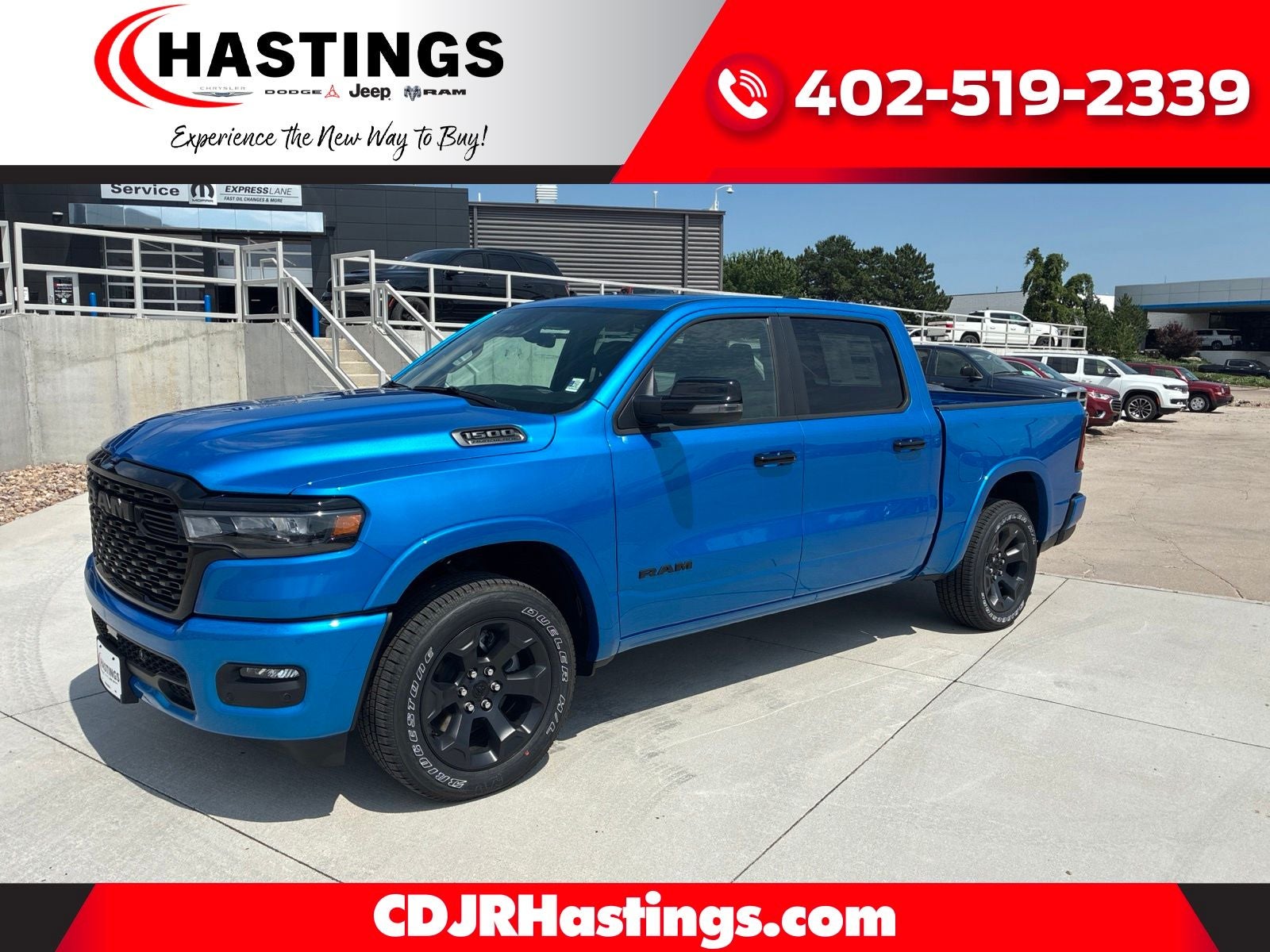2026 RAM Ram 1500 RAM 1500 BIG HORN CREW CAB 4X4 5'7' BOX