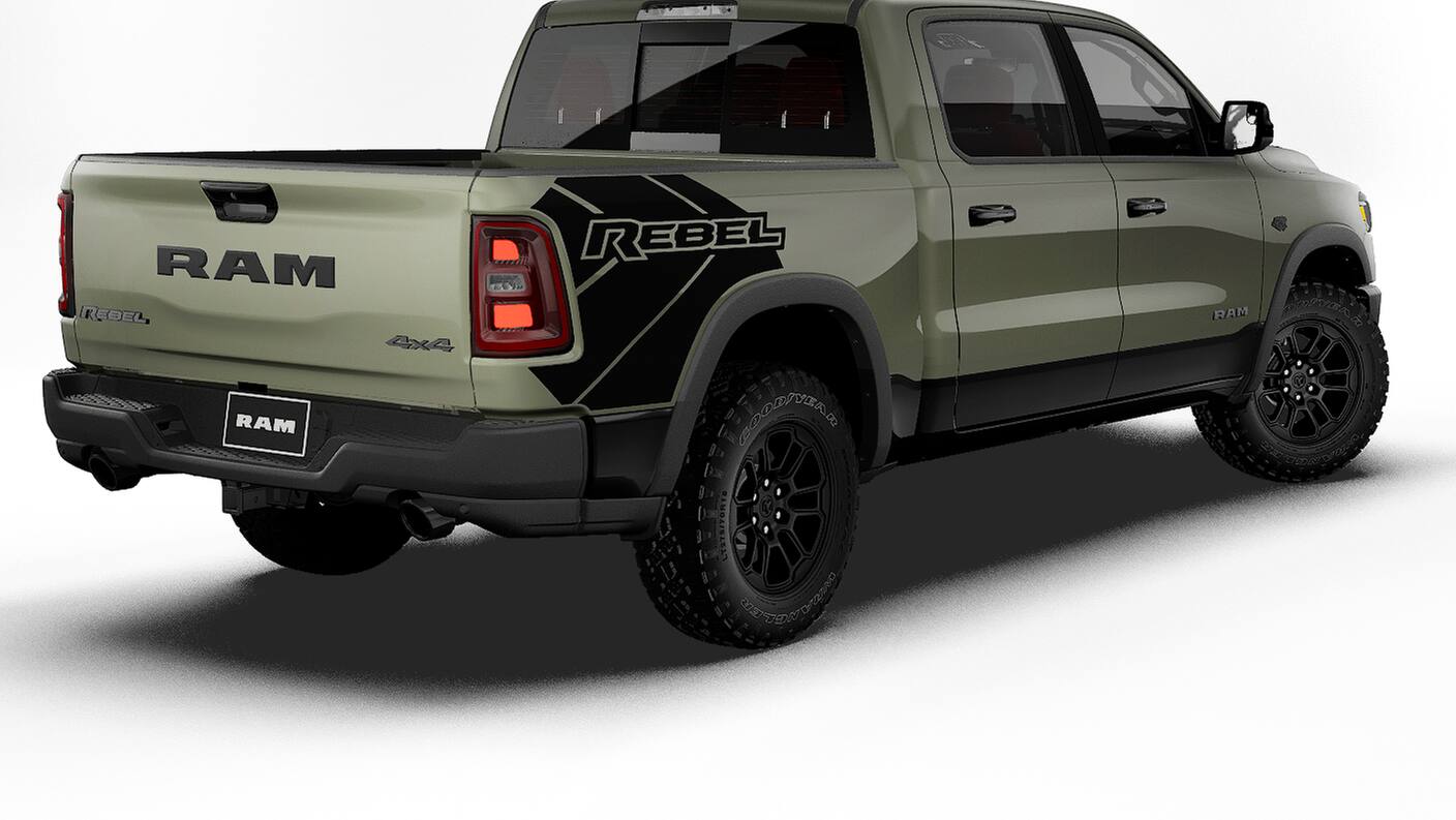 2027 RAM 1500 RAM 1500 REBEL CREW CAB 4X4 5'7' BOX