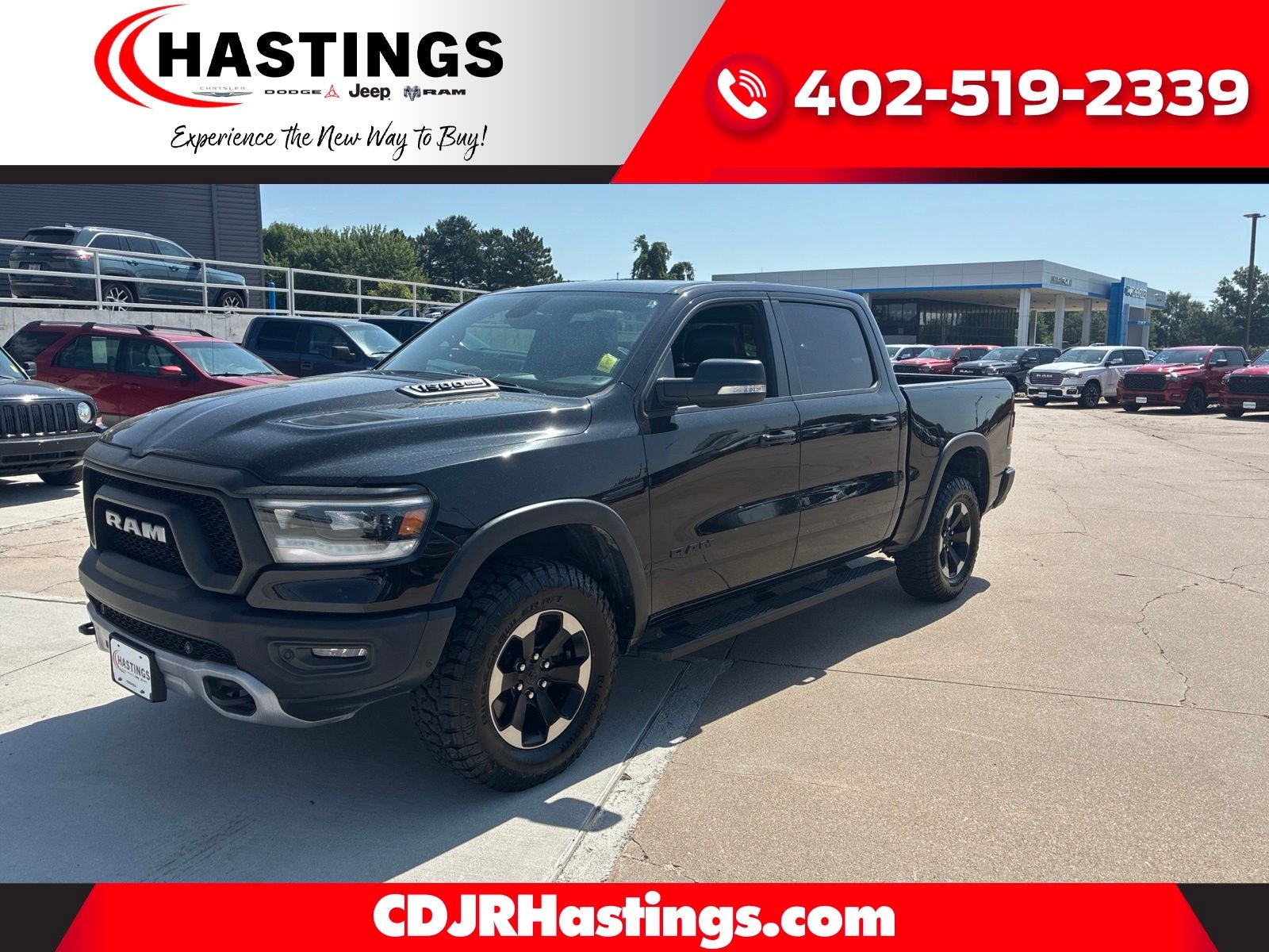 2019 RAM 1500 Rebel Crew Cab 4x4 5'7' Box