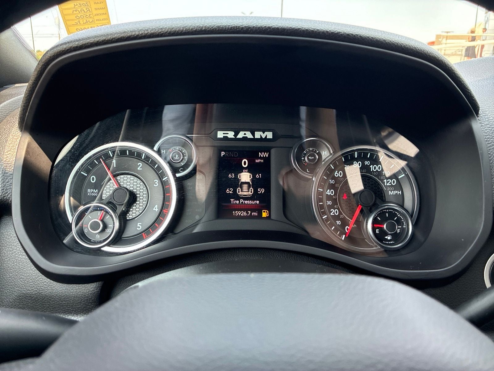 2024 RAM 3500 Tradesman Crew Cab 4x4 6'4' Box