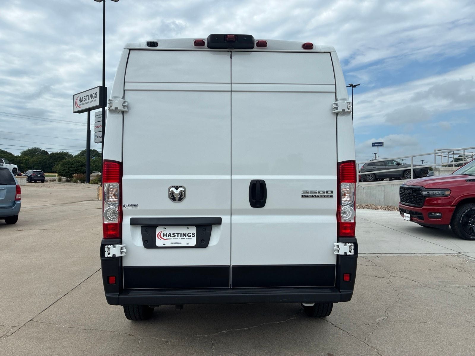 2025 RAM ProMaster 3500 Cargo Van Tradesman High Roof 159' WB w/Pass Seat