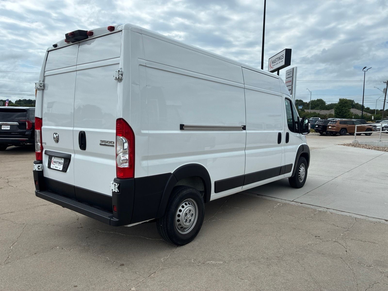 2025 RAM ProMaster 3500 Cargo Van Tradesman High Roof 159' WB w/Pass Seat