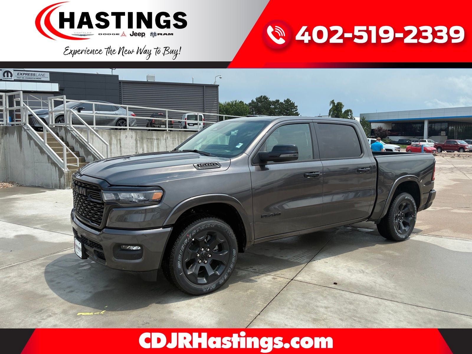 2026 RAM Ram 1500 RAM 1500 BIG HORN CREW CAB 4X4 5'7' BOX